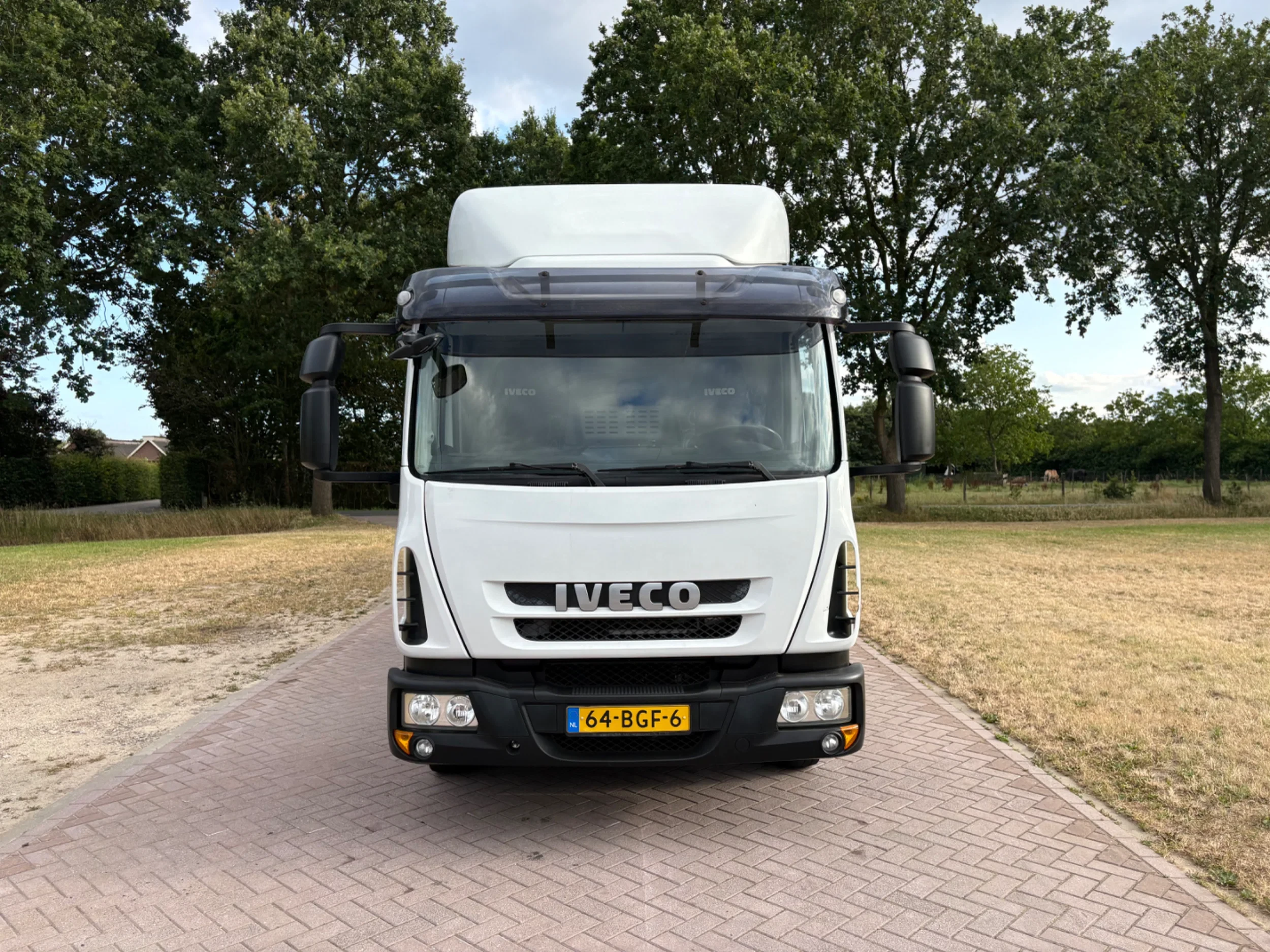 Iveco Eurocargo 2010 - 80 trekker 18 ton - oplegger semi dieplader 16 ton afbeelding 13