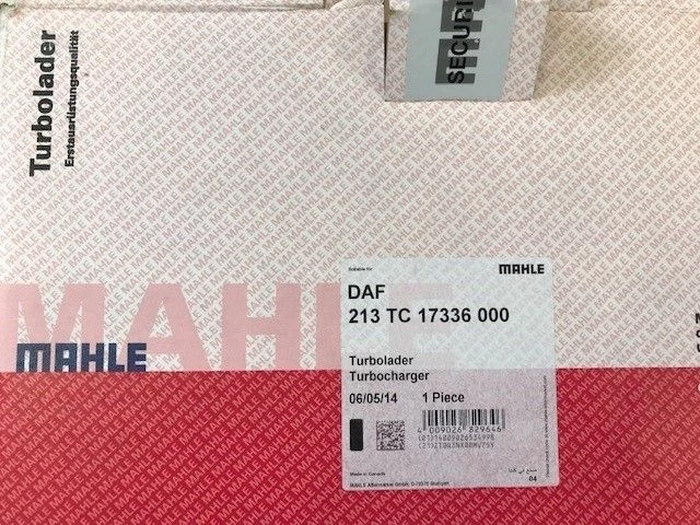 DAF - TURBO 85CF/95XF 1998-2000 (NIEUW) MAHLE 213TC17336000 obrázek 7
