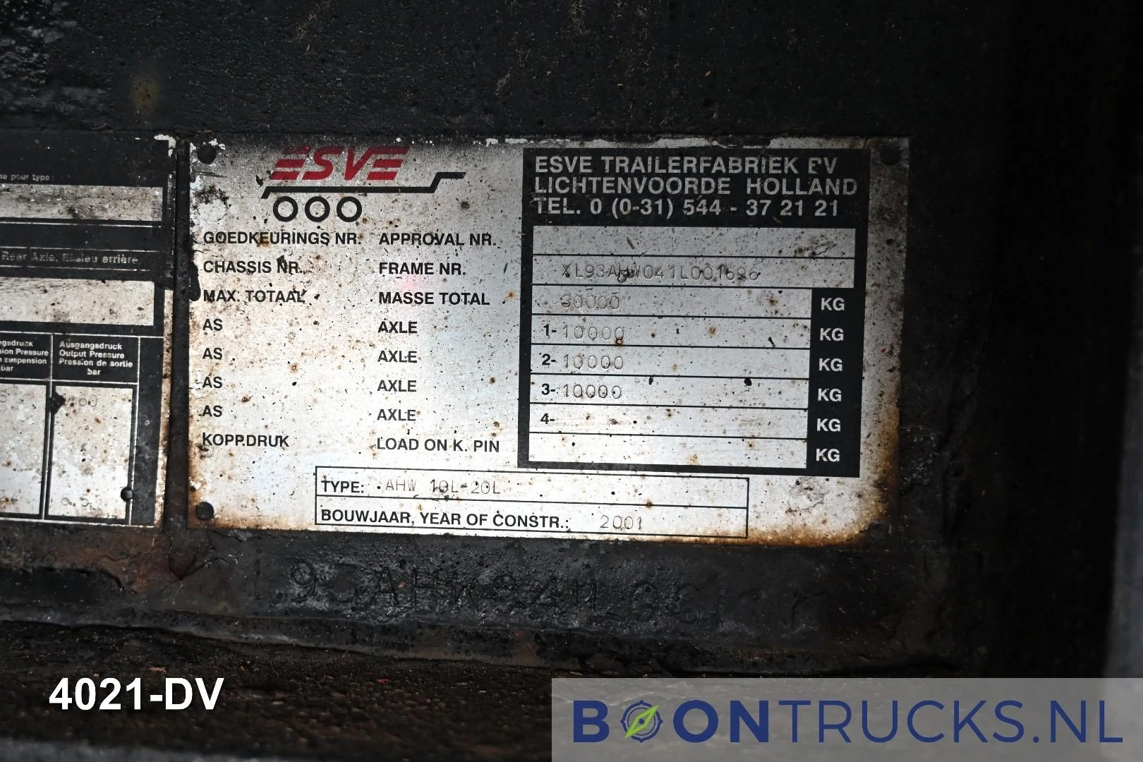 ESVE AHW 10L-20/2L 2001 immagine 23