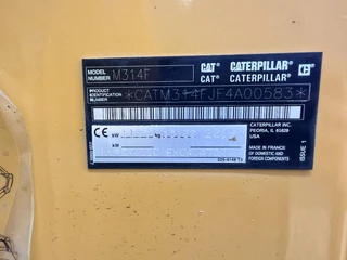 Cat N/A 2016 - M314F | LOW HOURS obrazek 38