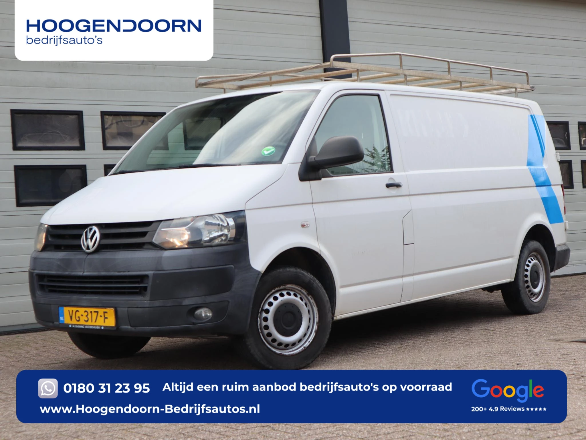 Volkswagen Transporter 2013 - 2.0 TDI Lang L2 - Airco - Trekhaak - Imperiaal afbeelding 1