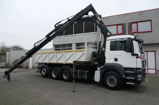 MAN TGS 2009 - 35.400 | 8X4 | HIAB 144 BS-3 DUO | Remote Control | 25Ton Tipper | 468407Km | 2009 | Euro4 | Belgium Truck obrazek 13