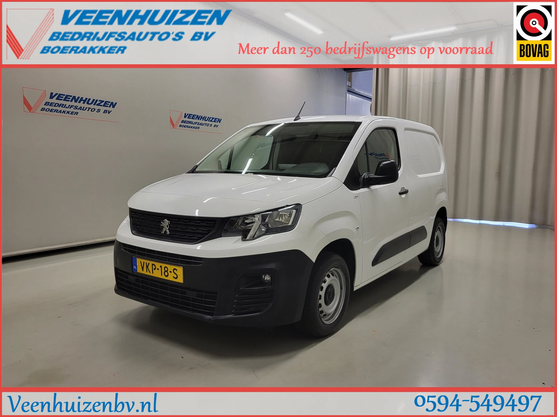 Peugeot Partner 2021 - 1.2PureTech 111pk Benzine! Bild 1