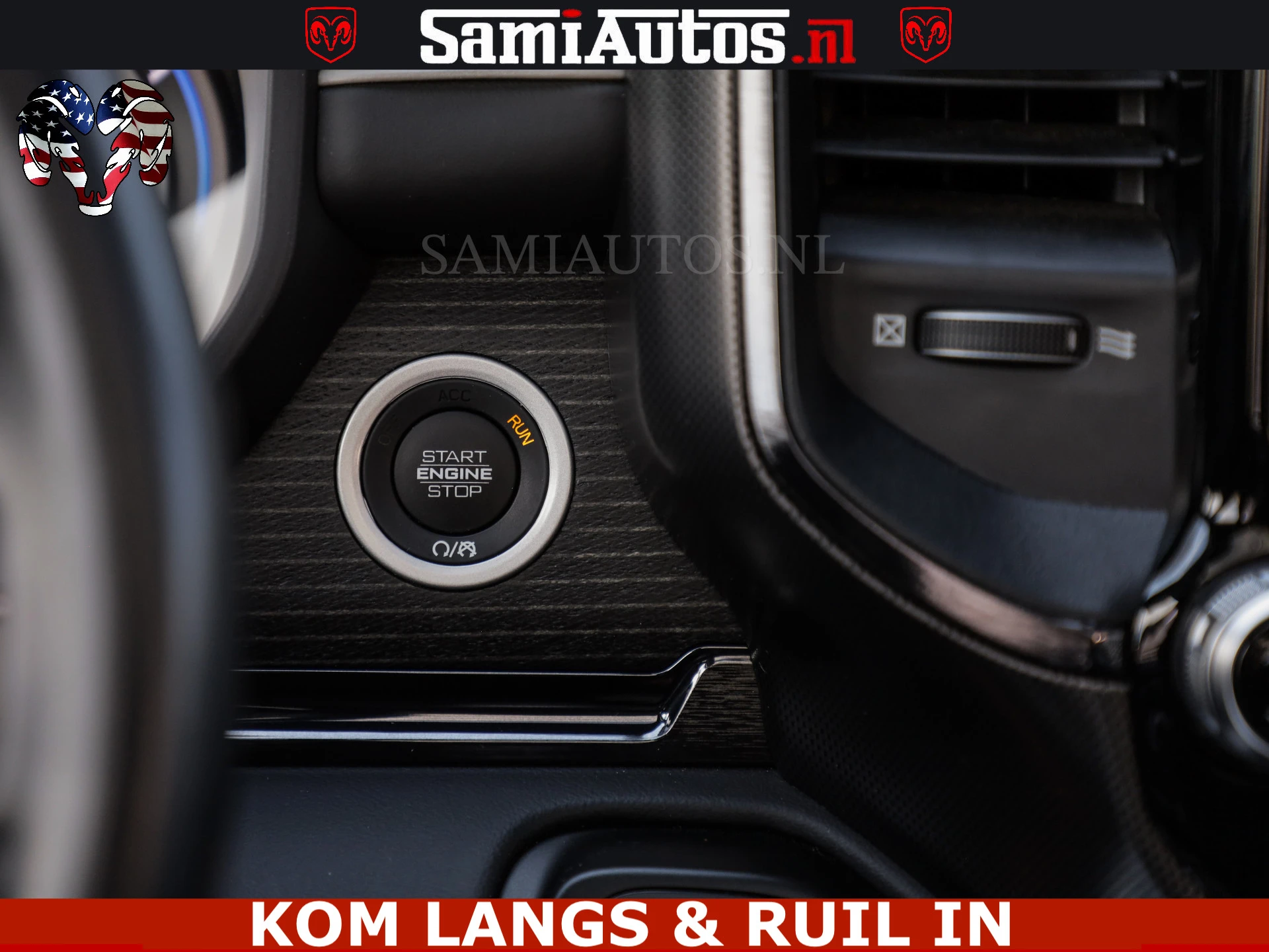 Dodge Ram Pick-Up 2023 - LIMITED NIGHT 5.7 V8 402PK | HUD | 4PL WHEELS | LUCHTVERING |OPEN UILAAT KLEP | BOM VOL | GRANITE CRYSTAL | DC | immagine 16
