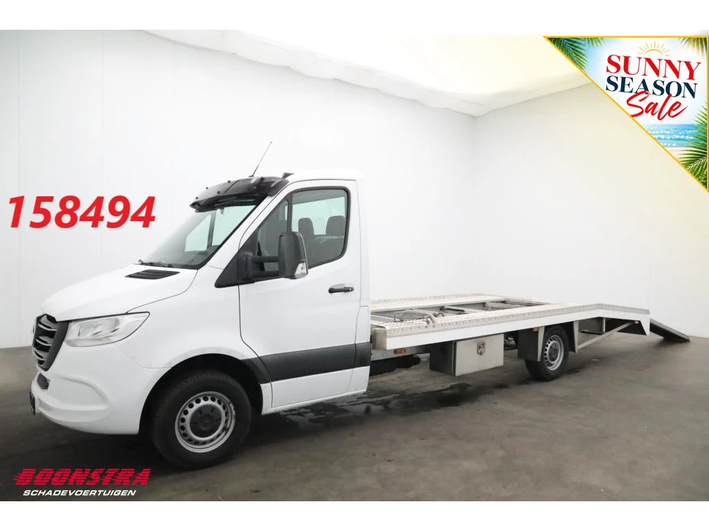 Mercedes-Benz Sprinter 2022 - 317 CDI Tijhof Autotransporter 1340kg!! Winde Airco Cruise immagine 1