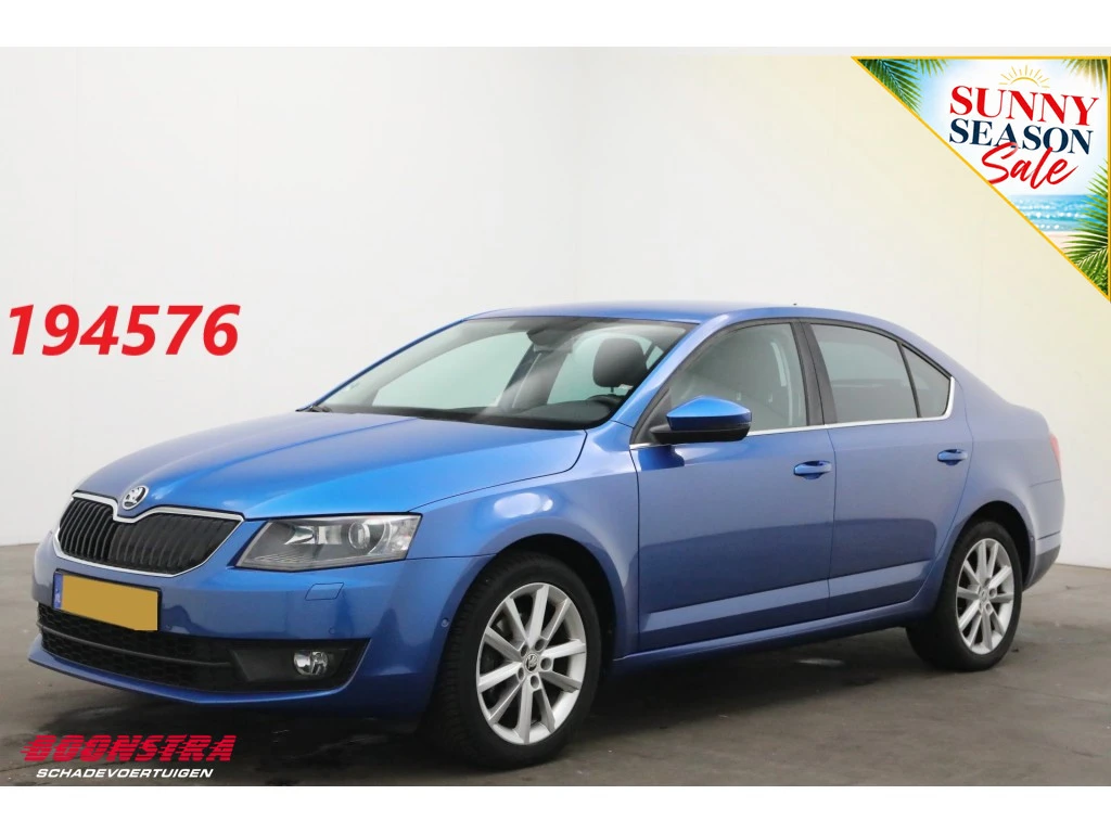 Škoda Octavia 2015 - 1.2 TSI Greentech Style Canton Navi Clima Cruise SHZ PDC afbeelding 1