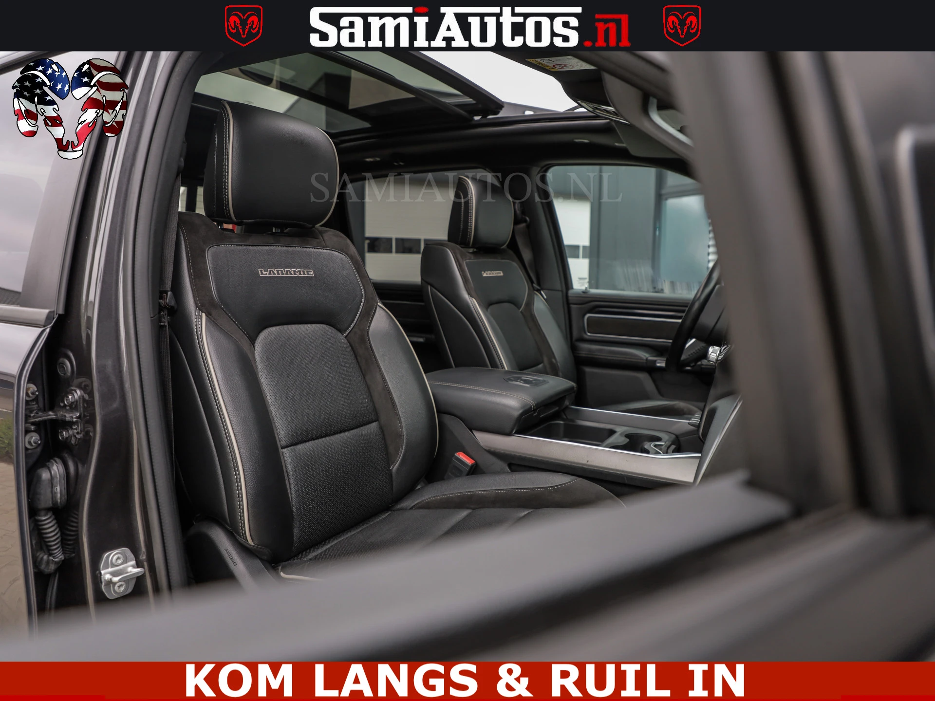 Dodge Ram Pick-Up 2023 - SPORT LARAMIE 5.7 V8 HEMI | LUCHTVERING | 2023 | PANODAK | GROOTSCHERM | DC | TOP KLEUR GRANITE | afbeelding 14