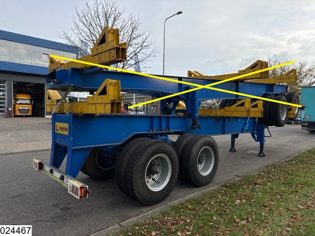 Legras 2025 - Openlaadbak Wood transport, Steel suspension image 2
