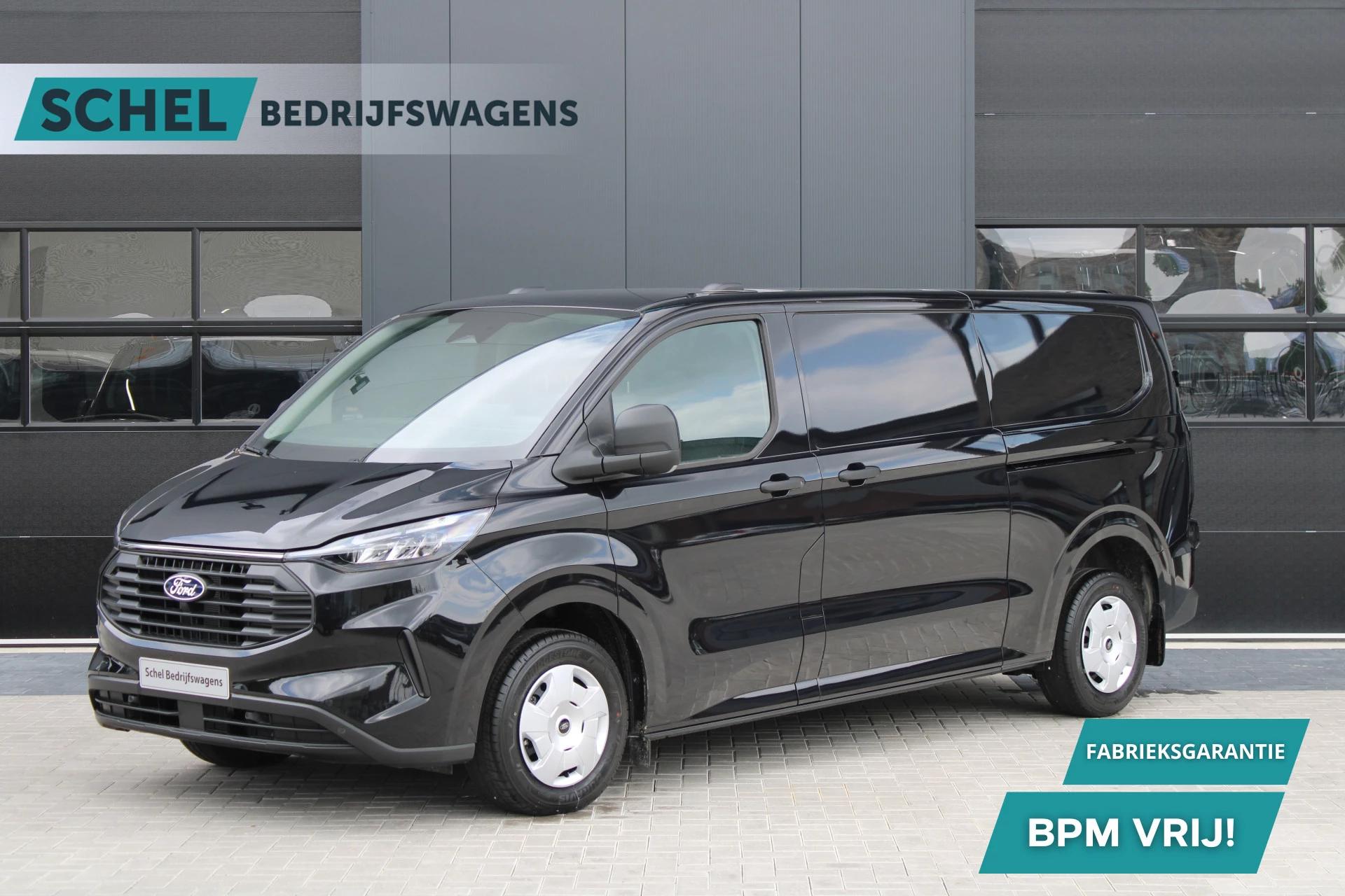 Ford Transit Custom 2024 - 320 2.0 TDCI L2H1 Trend 136pk - 2x Schuifdeur - LED - Navi - Android - Camera - Stoelverwarming - 70l tank - Rijklaar afbeelding 1