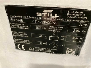 Still N/A 2019 - RX20-18 Triplex - Freelift - Sideshift obrazek 12