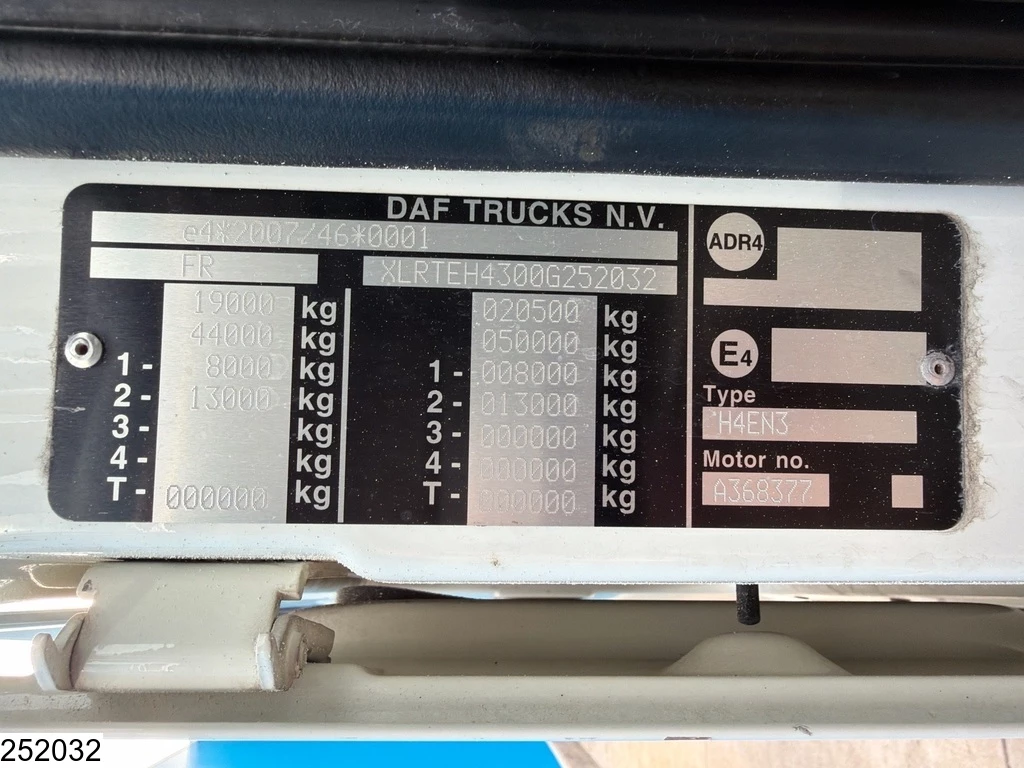 DAF XF480 2019 - EURO 6, Standairco afbeelding 7