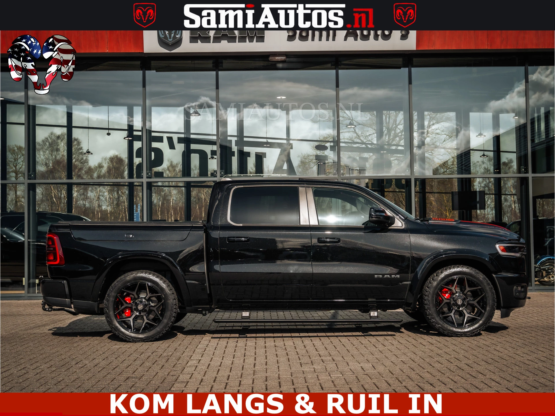 Dodge Ram Pick-Up 2024 - HULK Pack | Limited Night H.O 540HP 706Nm | Massage + Full Option | De Meest Luxe en Volle in zijn Klasse | Hulk Pack is meer prijs | Bild 56