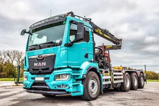 MAN TGS 2023 - 35.520 BL-8x4-4 BL+TAJFUN L170 K immagine 3