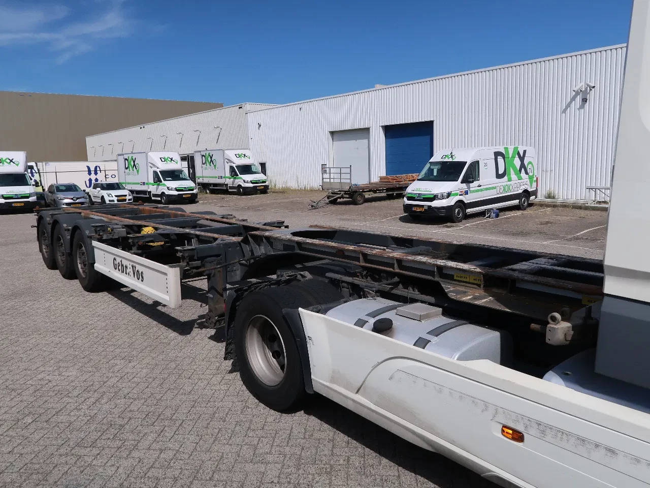 Renders 2017 - FCC, BPW 2x20/40/45 FT, TUV, NL Trailer, TOP! afbeelding 2