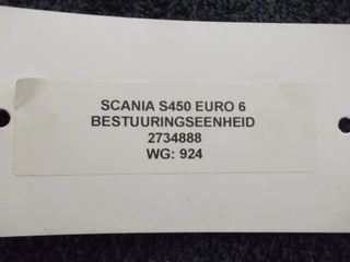 Scania - S450 2734888 BESTUURINGSEENHEID EURO 6 afbeelding 3 miniatuur