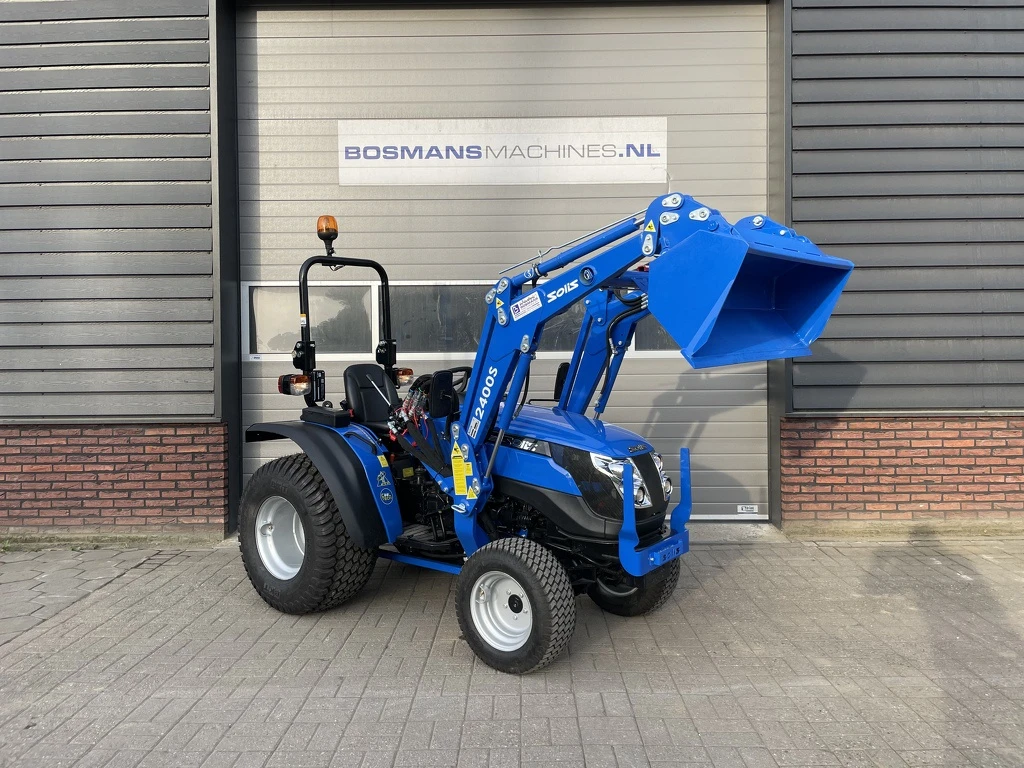 Solis 20 minitractor NIEUW optie gazonbanden - frontlader 2026 afbeelding 1