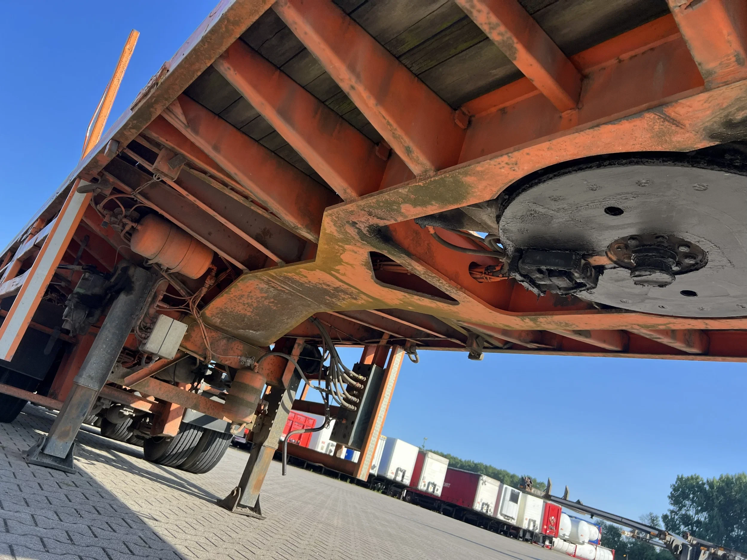 Nooteboom 1999 - OVB-73-04, 73 tons Ballast trailer, 4 axles, 3 hydraulic steering axles afbeelding 30