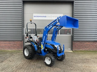 Solis S26 + minitractor met frontlader NIEUW 5 jaar GARANTIE 2026 afbeelding 1 miniatuur