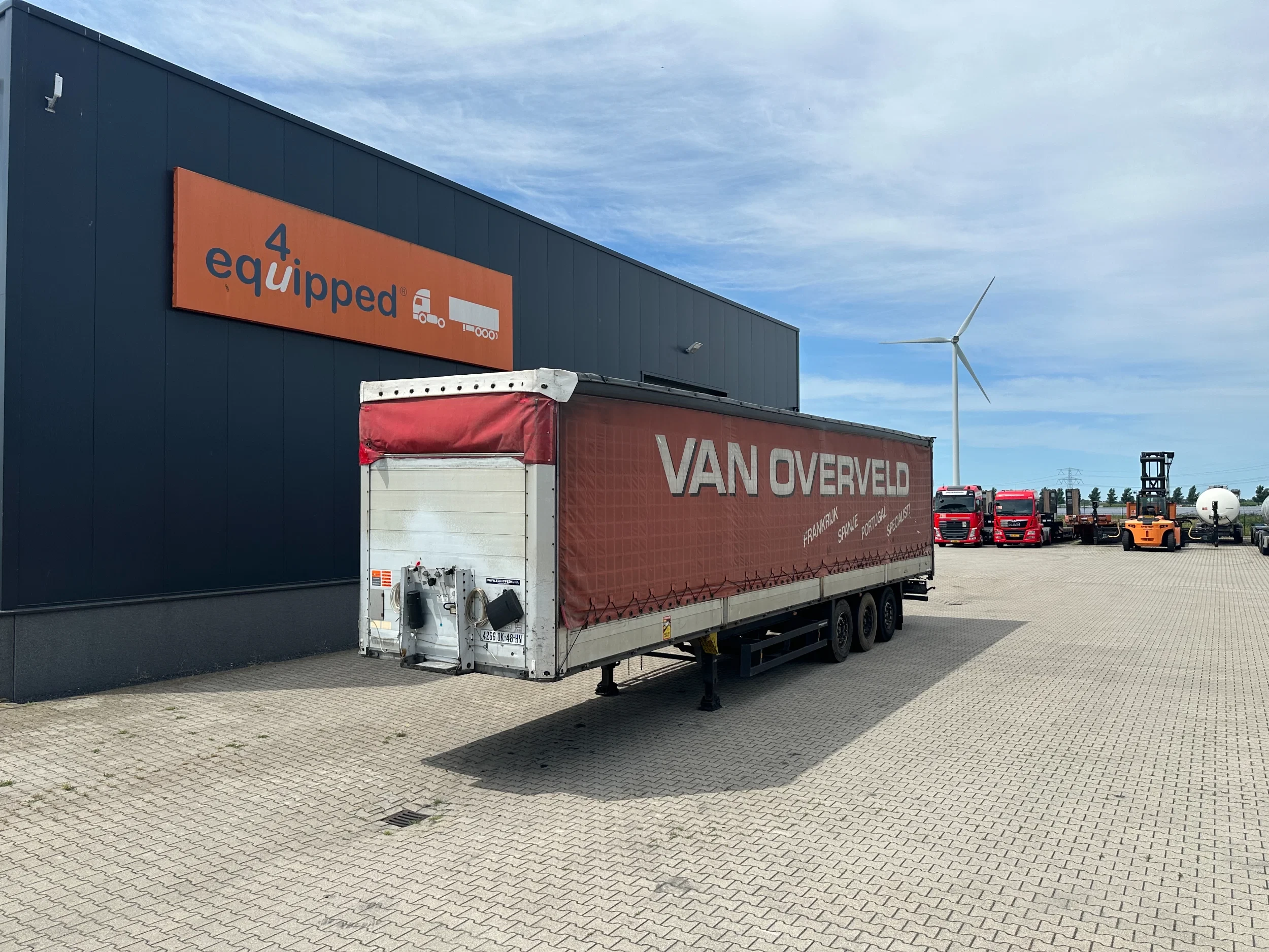 Schmitz Cargobull 2008 - Bordwände / SAF + Scheibebremsen / 2x Liftachse / galvanisiert / Innenhöhe: 2.80m / NL-Auflieger, 2x vorhanden afbeelding 36