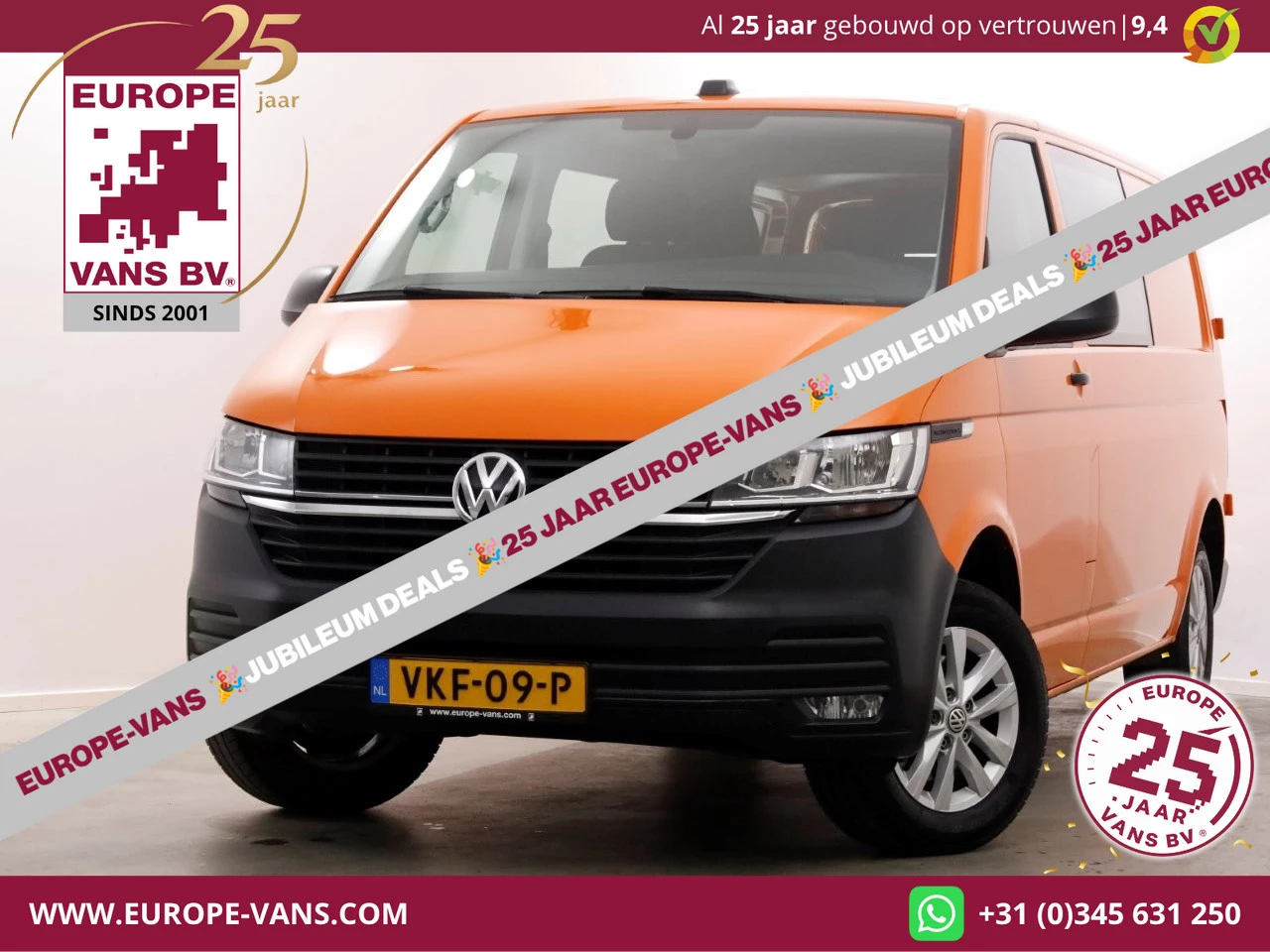 Volkswagen Transporter 2021 - T6.1 2.0 TDI 110pk Lang D.C. Airco/Navi/Camera 04-2021 изображение 1