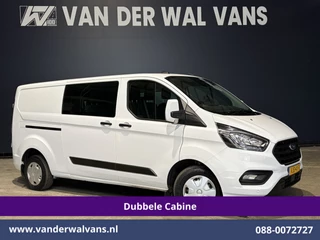 Ford Transit Custom 2021 - 2.0 TDCI L2H1 Dubbele Cabine Inrichting Euro6 Airco | 6-Zits | Camera | LED | Apple Carplay | 2750kg Trekhaak image 1