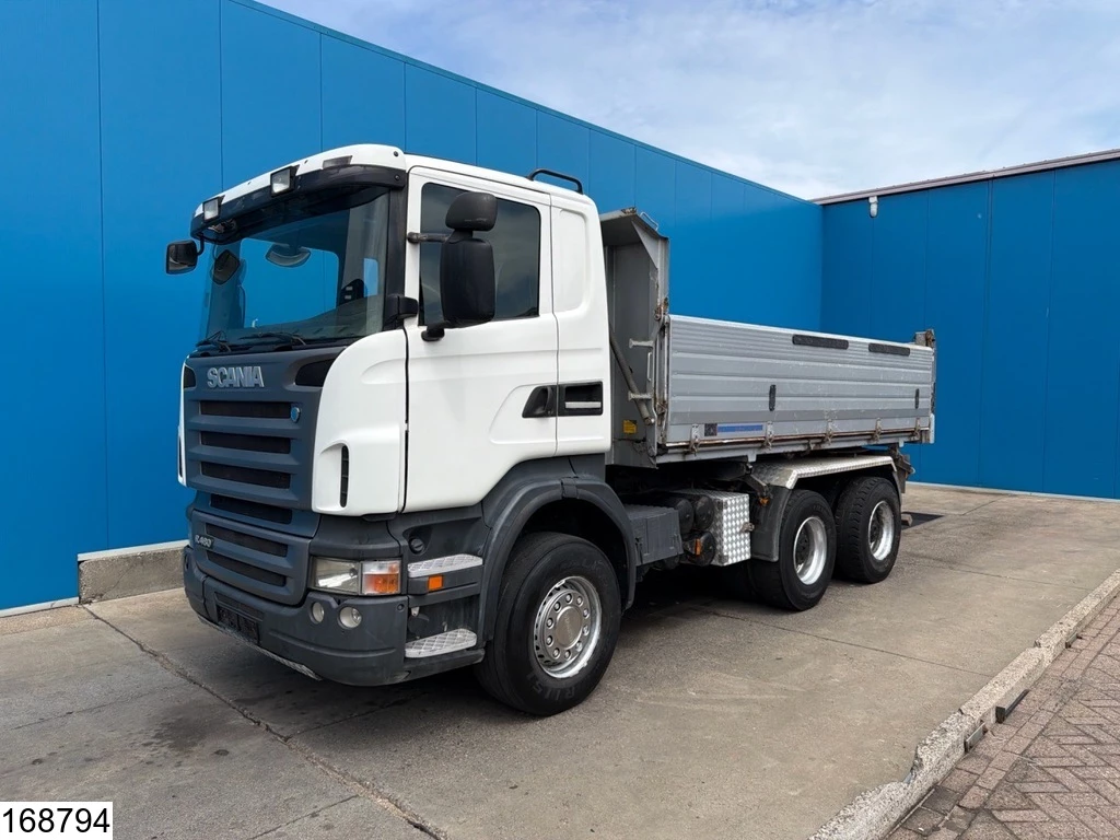 Scania R 2007 - 480 6x4, Retarder, Manual, Steel suspension afbeelding 2