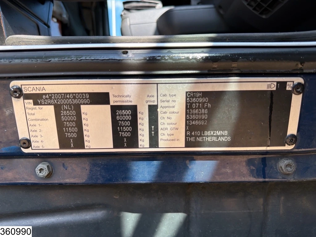 Scania R 2014 - 410 6x2, EURO 6, Combi, Retarder, GS Meppel Bild 9