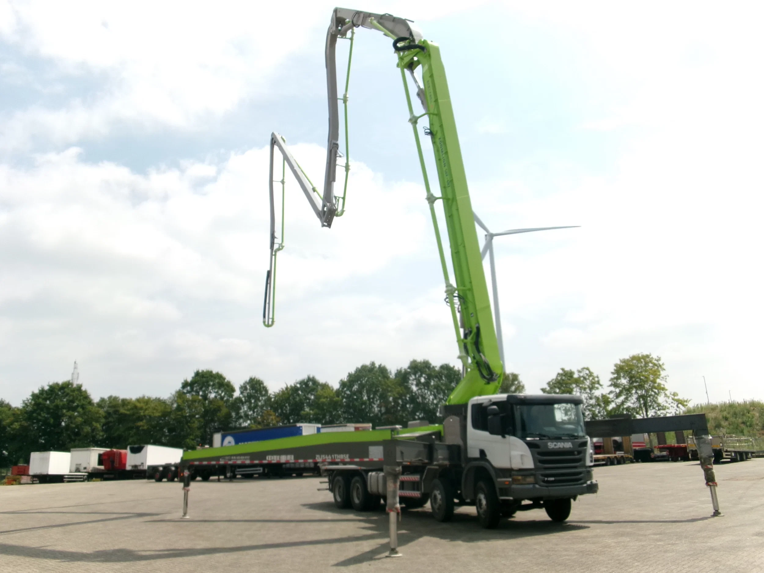 Scania P 2021 - P420 8X4 ZOOMLION 54MTR afbeelding 7