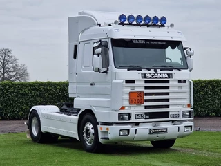 Scania R 1997 - R143-500 V8 4x2 Streamline - Retarder - Leather - Alloy wheels - Custom Bumper - Airhorns - Lightbar image 1