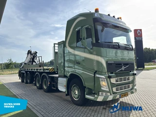 Volvo FH 2013 - 460 6x4 i.c.m. ESVE oplegger met Palfinger Epsilon Q200ZHPLS afbeelding 2 miniatuur