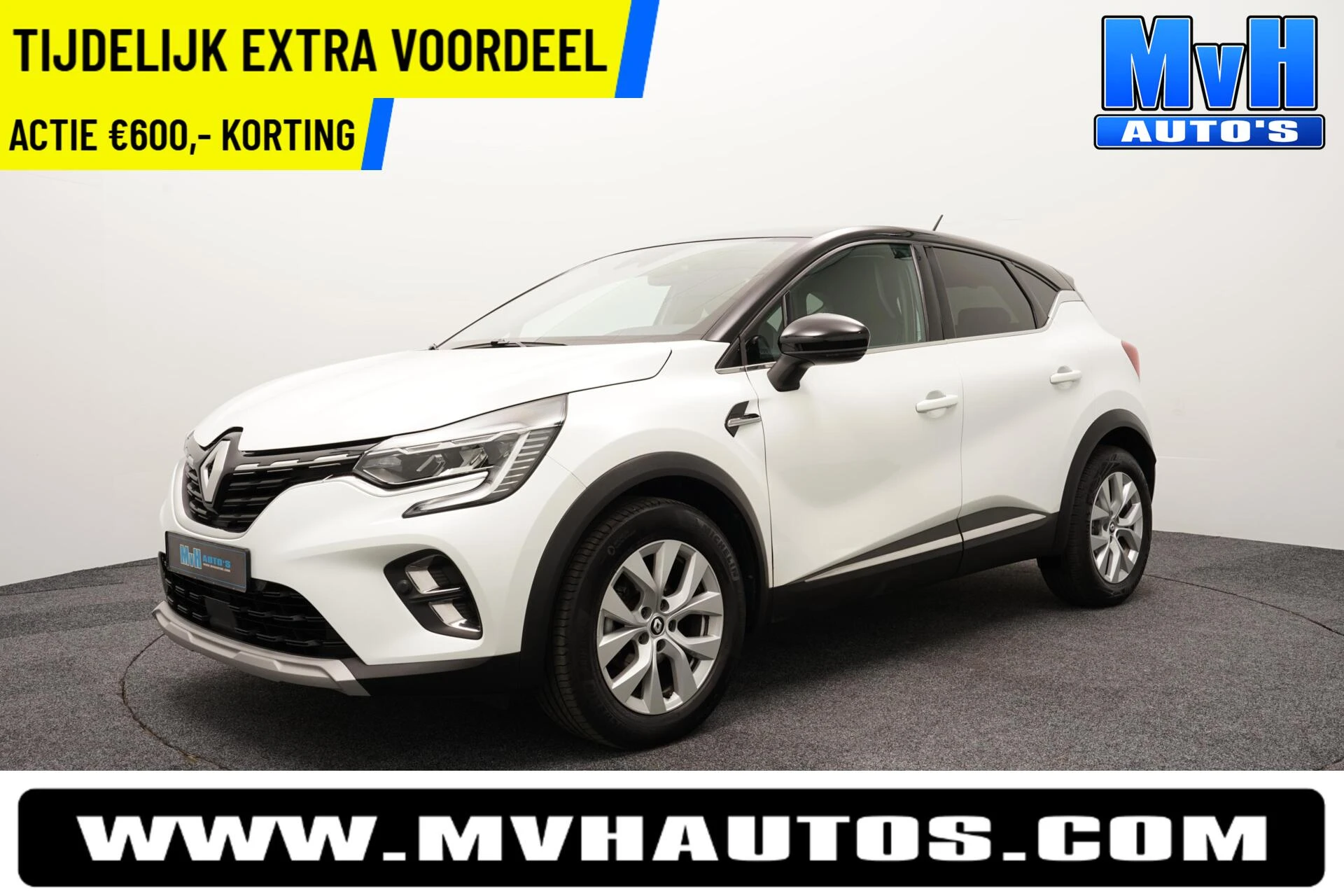 Renault Captur 2022 - 1.3 TCe 140 Intens|PARELMOER|CAMERA|LED|NAP afbeelding 1