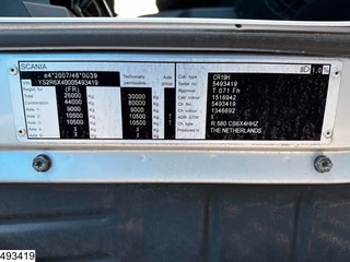 Scania R 2018 - 580 6x4, EURO 6, Retarder, Standairco immagine 7