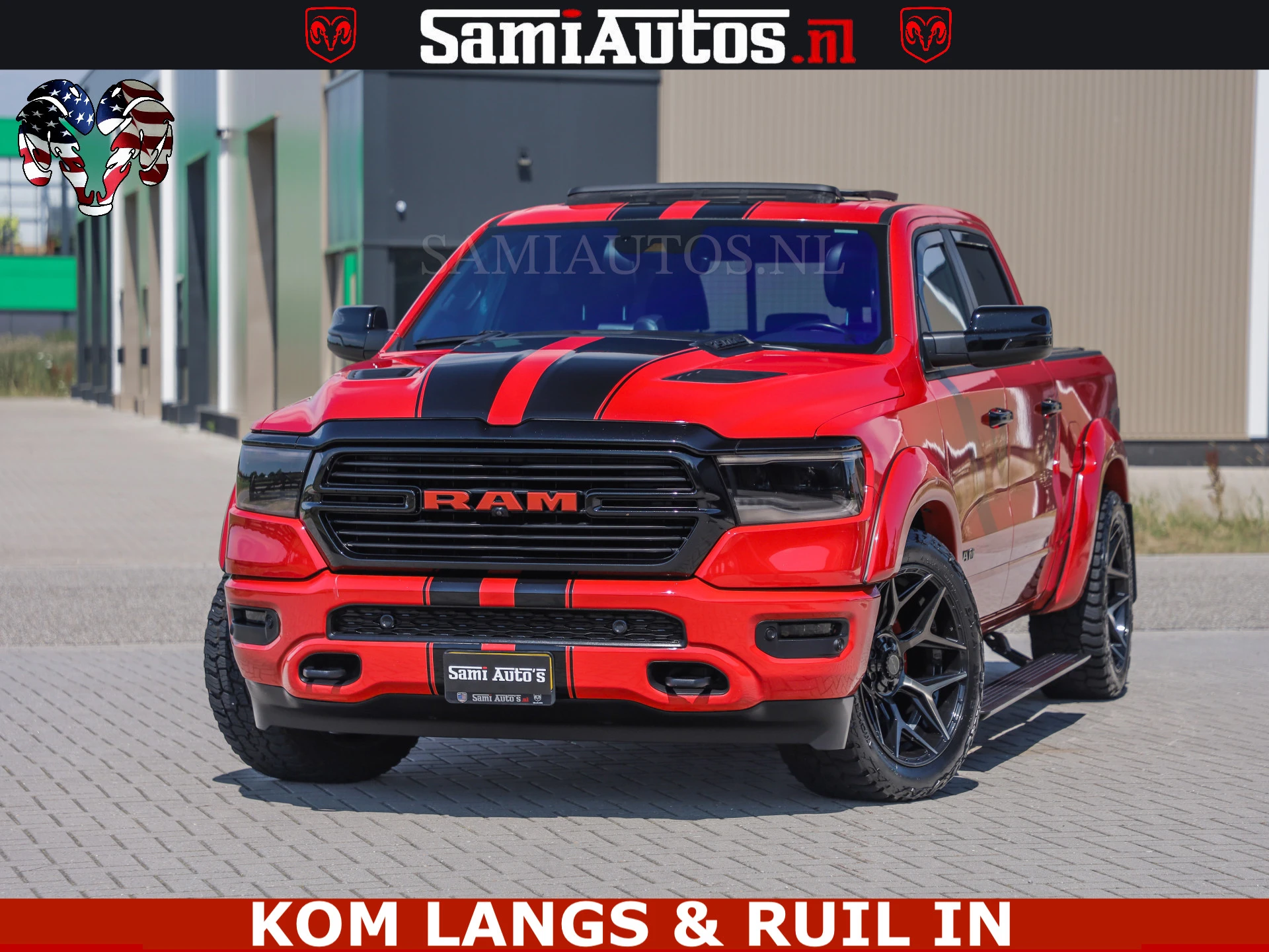 Dodge Ram Pick-Up 2024 - GT TRX PACK | 5.7 V8 HEMI | FLAME RED | HULK PACK | LUCHTVERING | MEGA DIK | DC | afbeelding 19