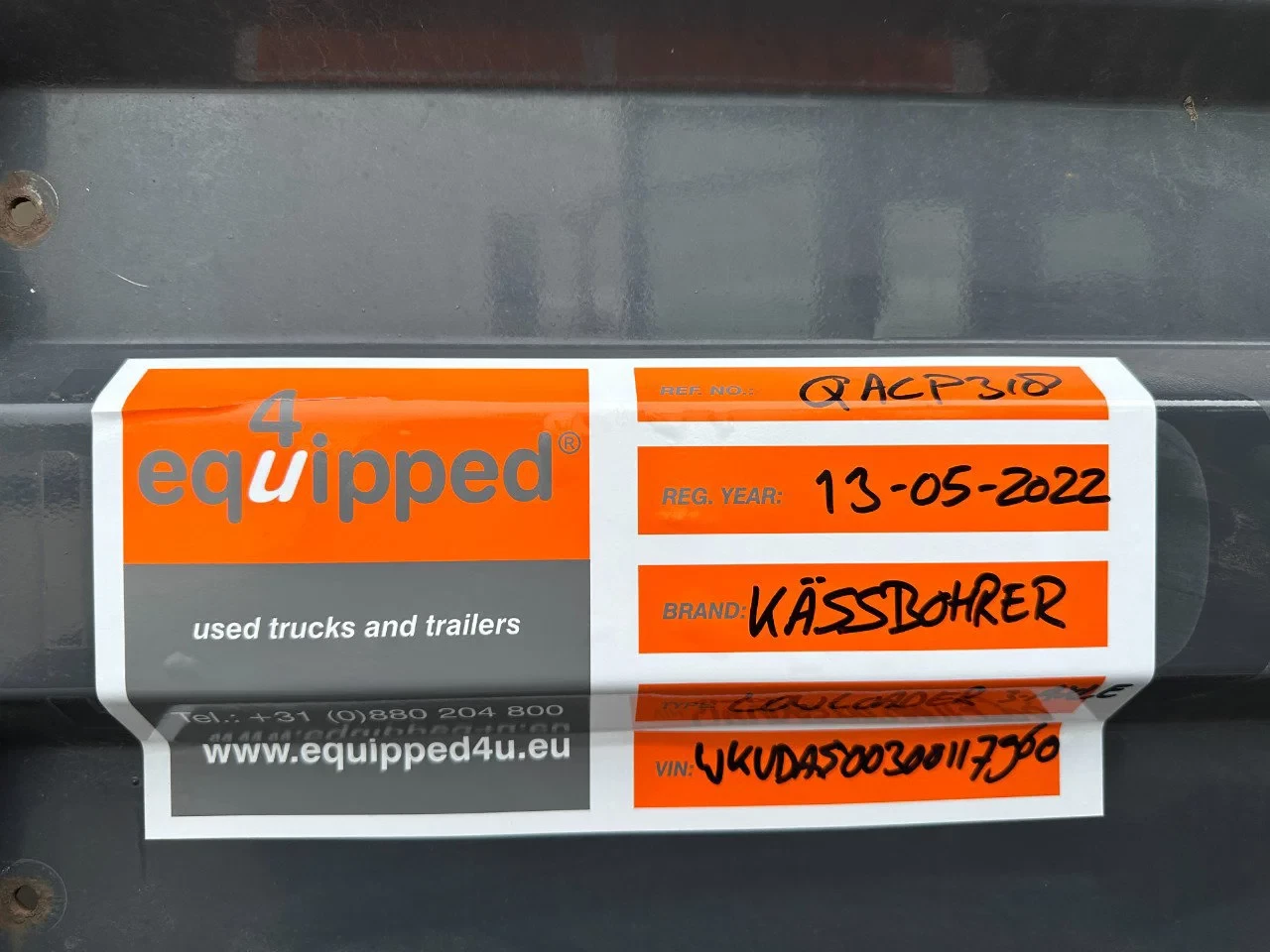 KAESSBOHRER 2022 - Lowbed / 6.00m extendable / hydraulic ramps / steering-axle / lift-axle obrázek 65