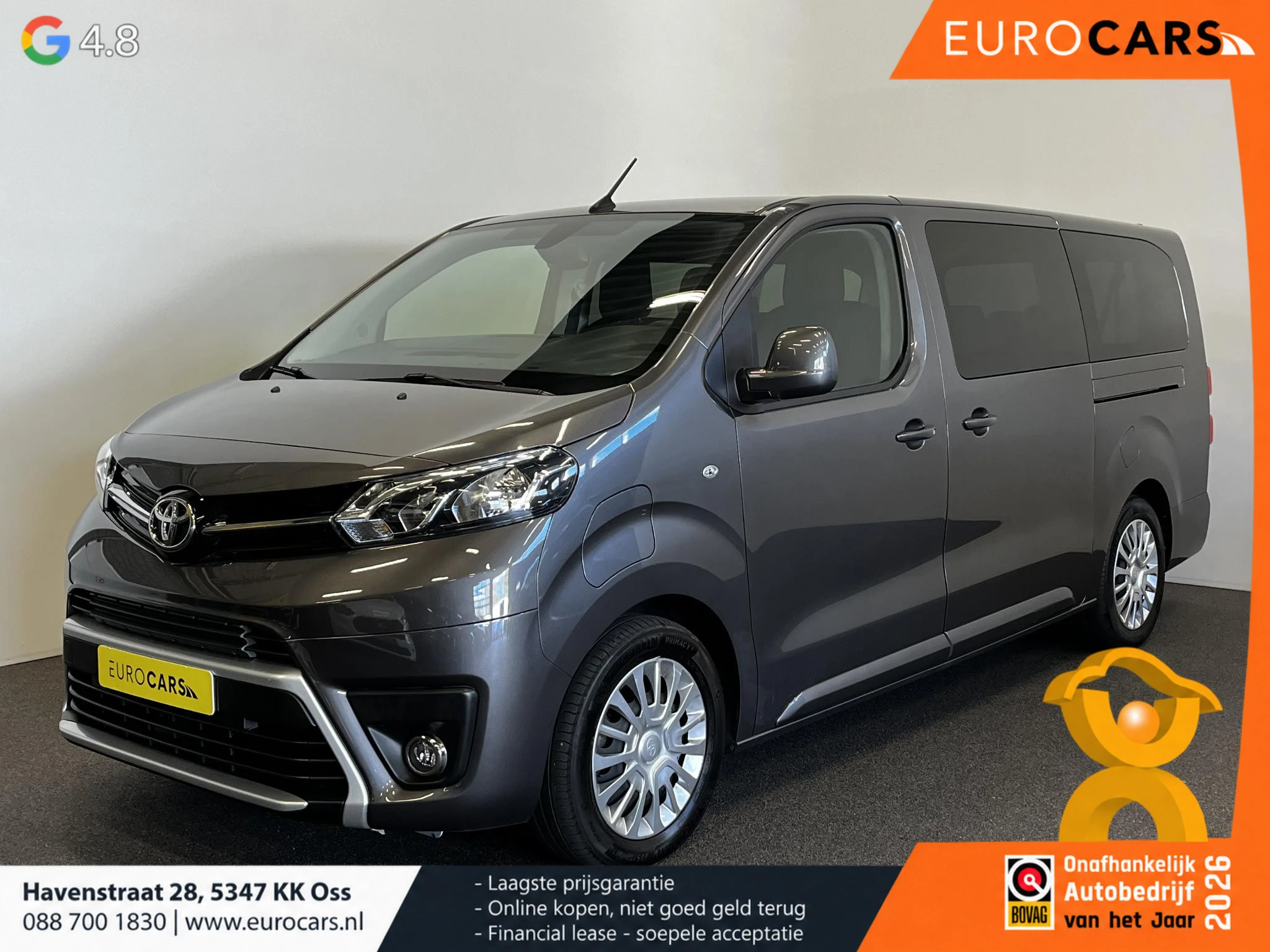 Toyota ProAce 2022 - Electric Shuttle Long Extra Range Cool 75 kWh 9persoons PERSONENBUS image 1