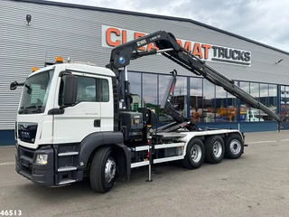 MAN TGS 2015 - 35.400 8x4 Euro 6 Hiab 18 Tonmeter laadkraan Just 142.960 km! te koop