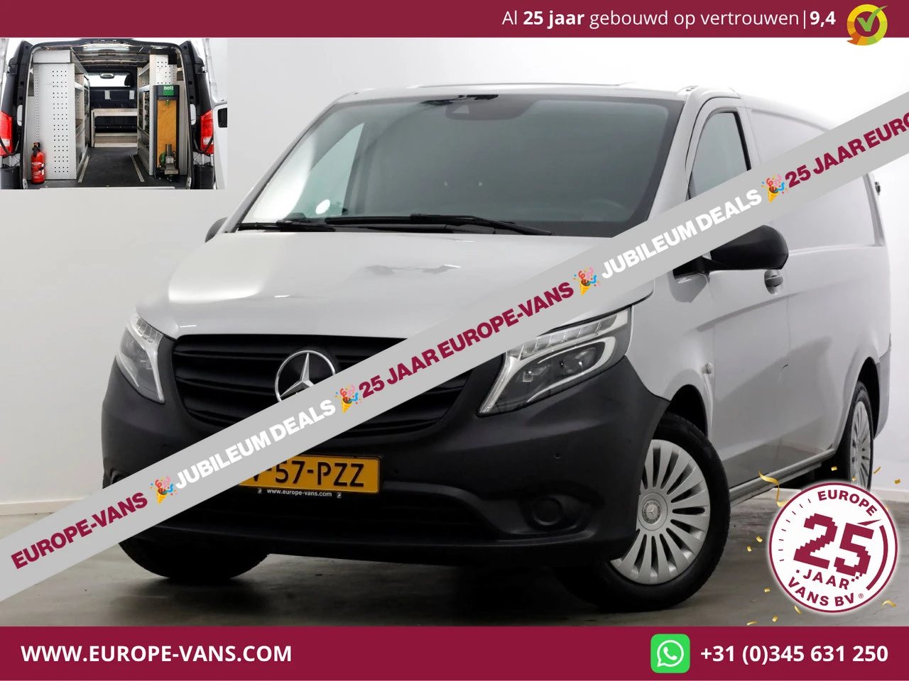 Mercedes-Benz Vito 2022 - 114 CDI Lang 9G Automaat LED/Inrichting/Navi/Camera 02-2022 afbeelding 1