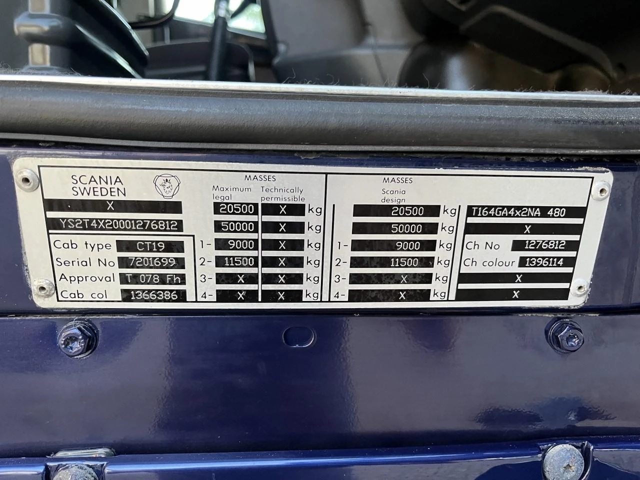 Scania T 2001 - T164-480 V8 image 16