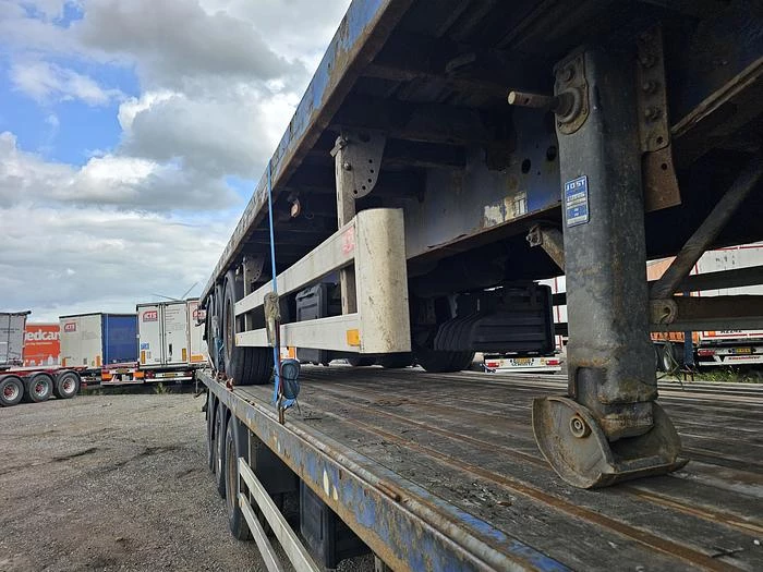 Pacton 3 AXLE FLATBED TRAILER BPW DRUM | price per piece 2006 изображение 36