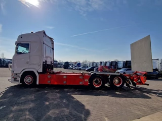 Scania S 2020 - S580 V8 NGS Highline 6x2 - BDF - Retarder - Full air - Custom interior - Loadlift - Fridge - bild 4