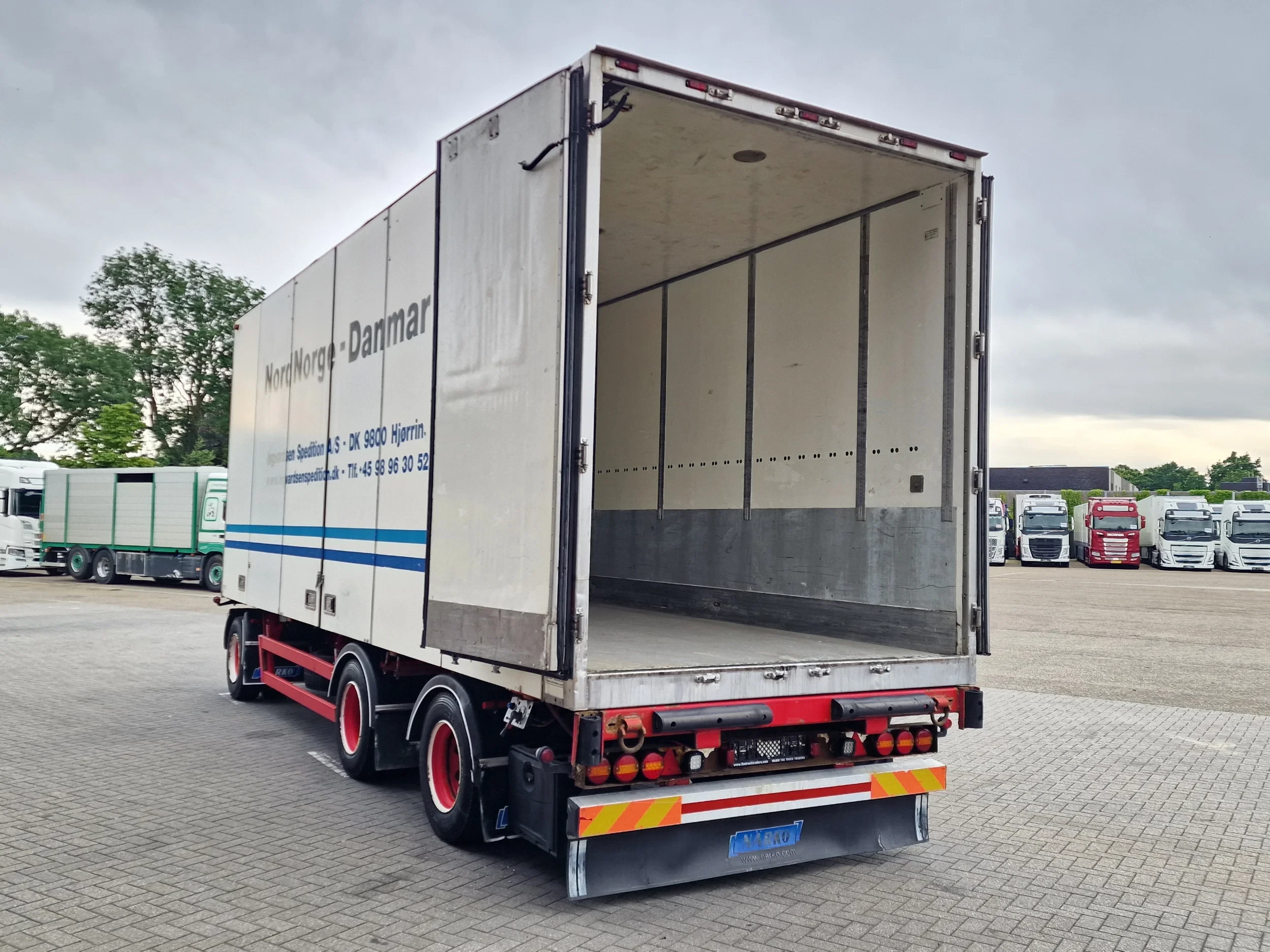Mercedes-Benz Actros 2019 - 2553 6x2 - Thermoking frigo - Loadlift + Narko trailer 3 axle изображение 20