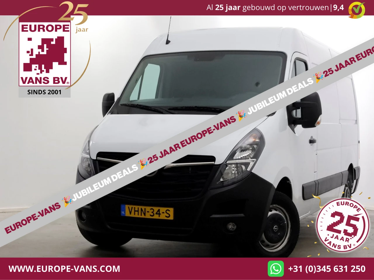 Opel Movano 2020 - 2.3 Turbo 150pk L2H2 Airco/Navi/Camera 11-2020 afbeelding 1