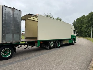 DAF CF 440 2016 - CF440 6X2 Bakwagen met 2 assige Floor schamel aanhangwagen NIEUWSTAAT obrazek 19