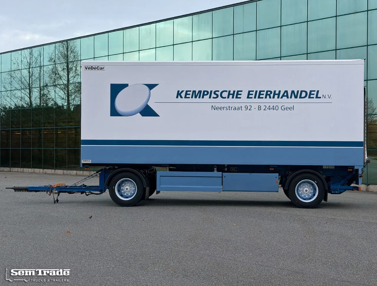 Groenewegen 2006 - DRA-10-10-2 VéDéCar ISOLATED BOX BPW AXLES DISC BRAKES TAIL LIFT NEW CONDITION immagine 2