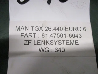 MAN - 81.47501-6043 STUUR CILINDER MAN MET VOORLOOPAS EURO 6 R+L obrázek 3 náhled