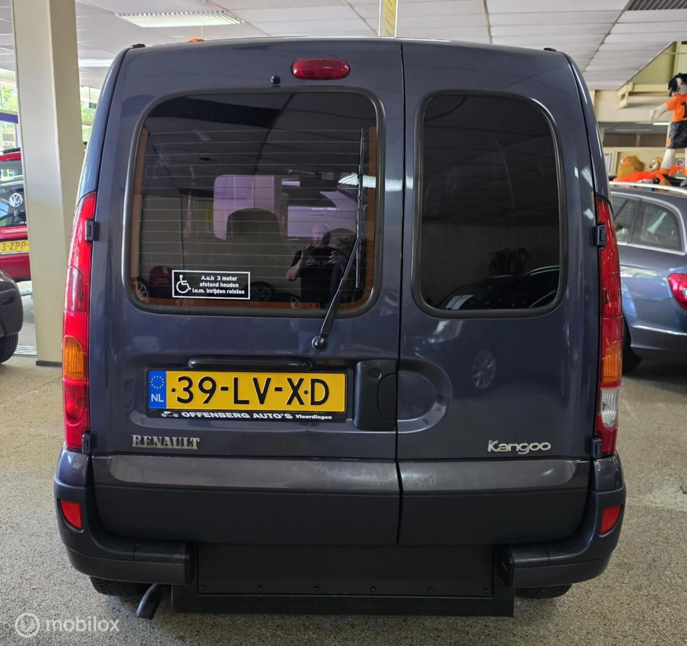 Renault Kangoo 2003 - combi ROLSTOEL VERVOER 1.6-16V Expression afbeelding 4