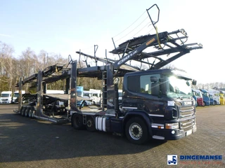 Scania P 2014 - 410 6x2 RHD Rolfo car transporter zdjęcie 2 miniatura