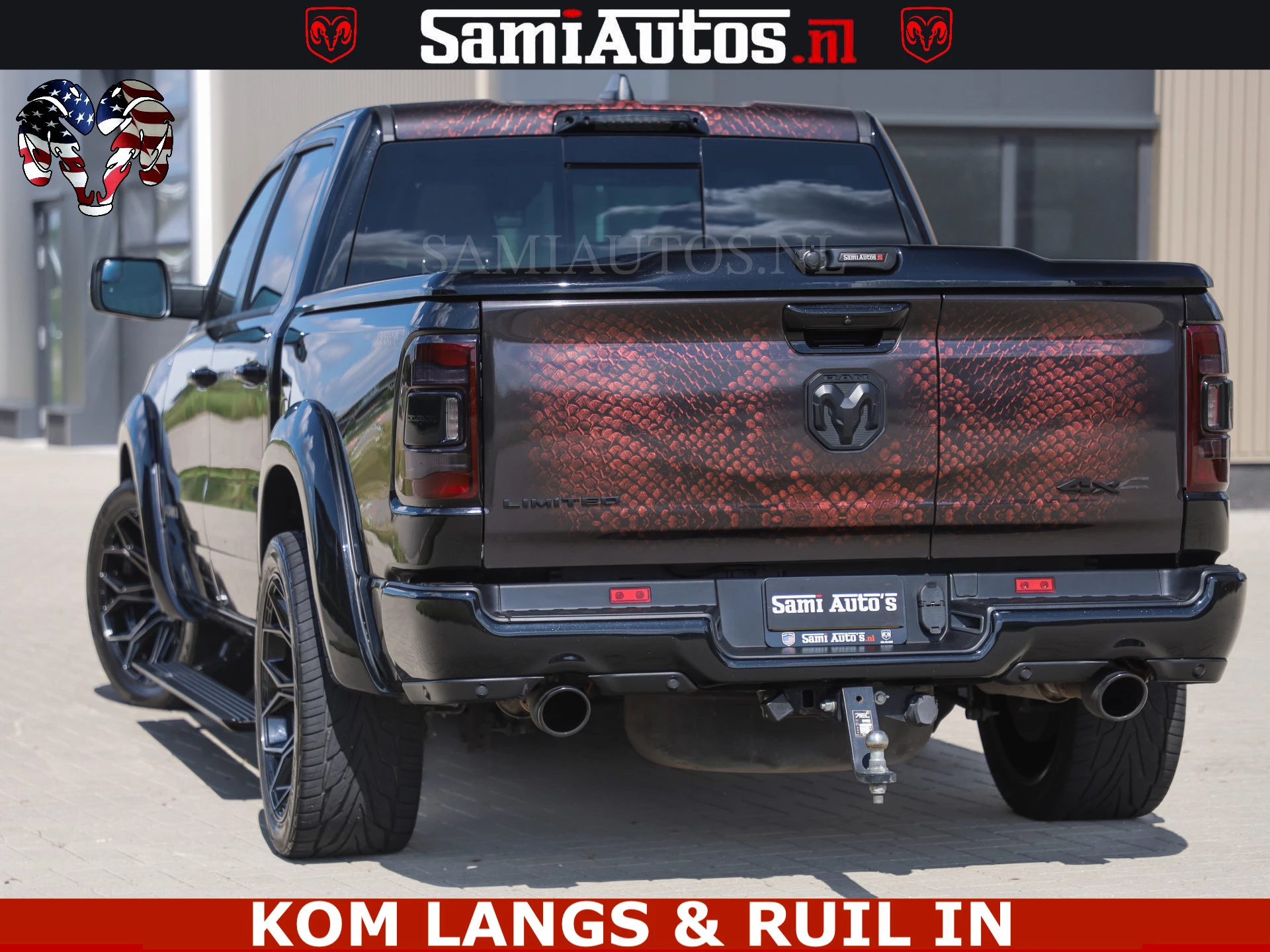 Dodge Ram Pick-Up 2023 - COBRA HULK PACK | 5.7 V8 402 PK | LIMITED EDITION | HUD | LUCHTVERING | BOM VOL | zdjęcie 77