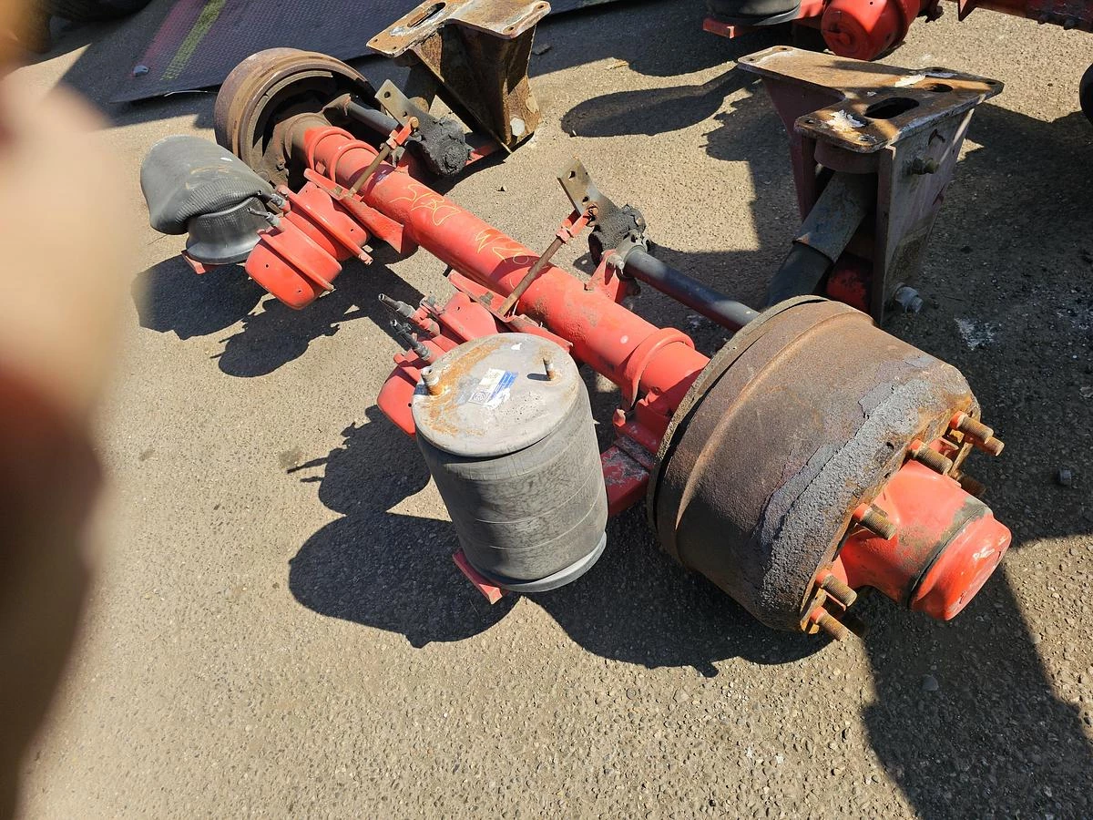 SMB TRAILER AXLE SINGLE TIRES DRUM. 2005 zdjęcie 2
