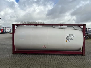 CIMC tankcontainers N/A 2017 - 20FT ISO / 25.010L / 22K2 / L4BH / T12 / steam heating / bottom discharge / 2.5Y-TEST/CSC: 10/2027 image 3